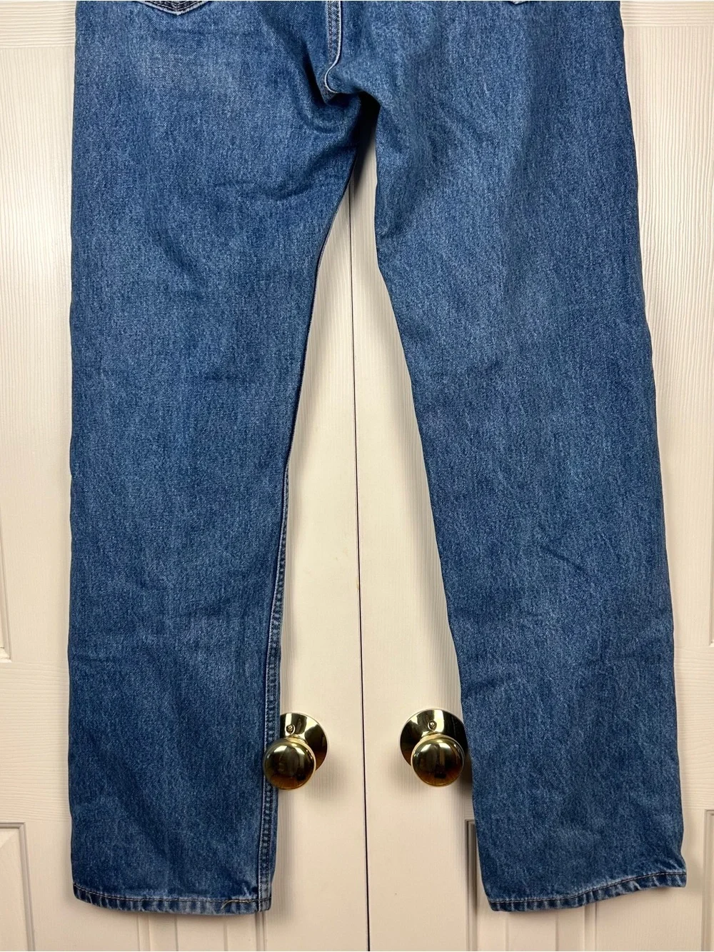 Levi’s 505 Blue Denim Straight Jeans 36x34